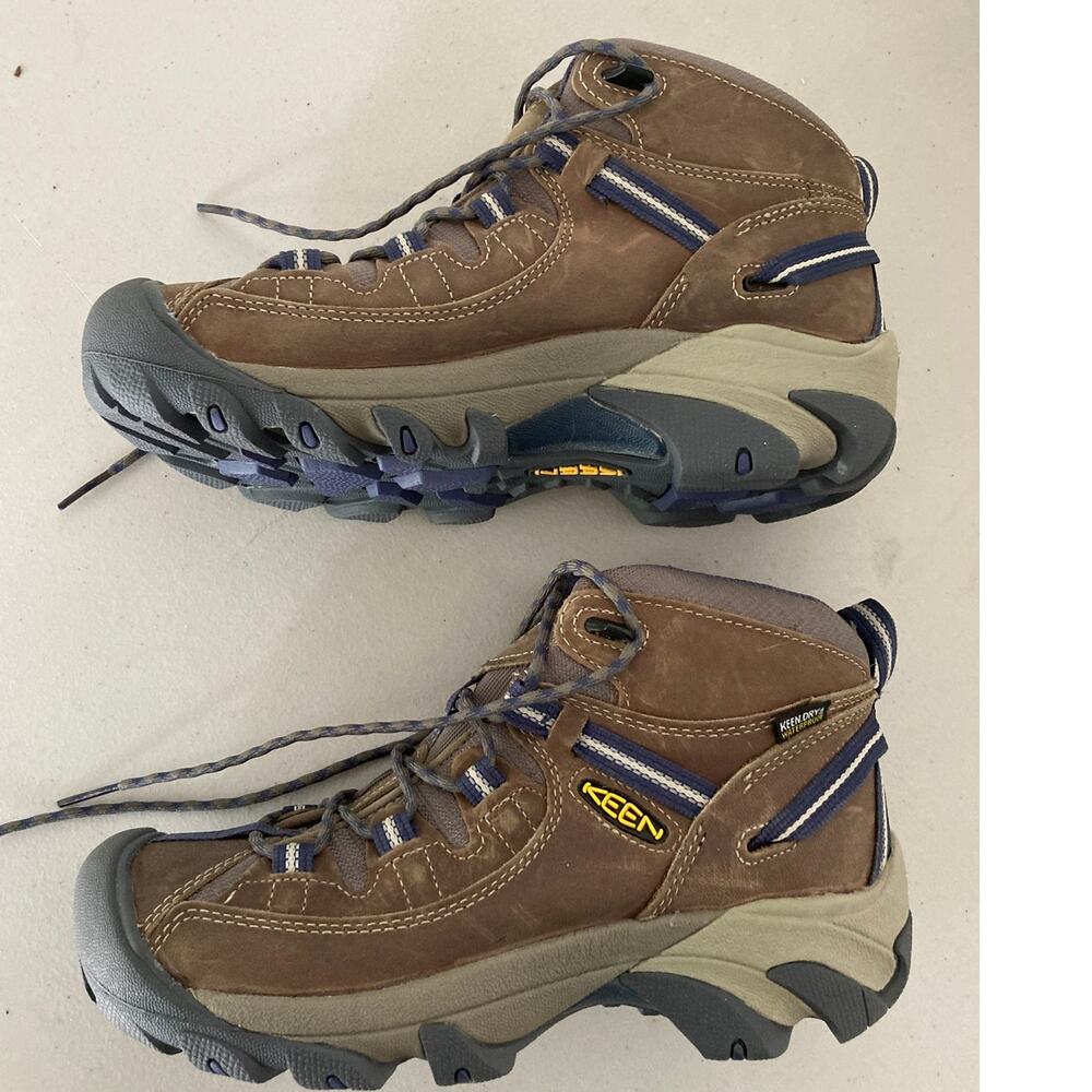 New KEEN Women's Targhee II Mid Hiking Boots Size 9 Waterproof - Picture 9 of 11